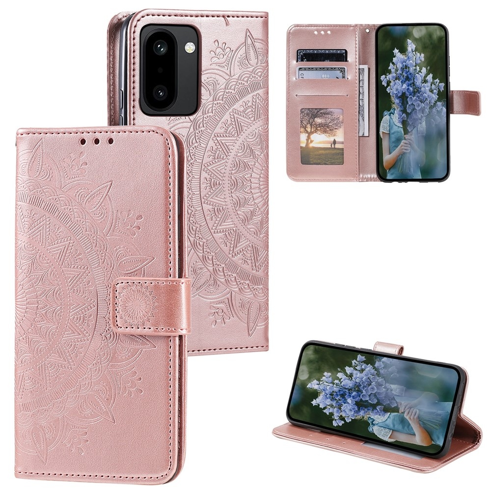 Mandala könyv tok OnePlus 15R 5G - rózsa arany