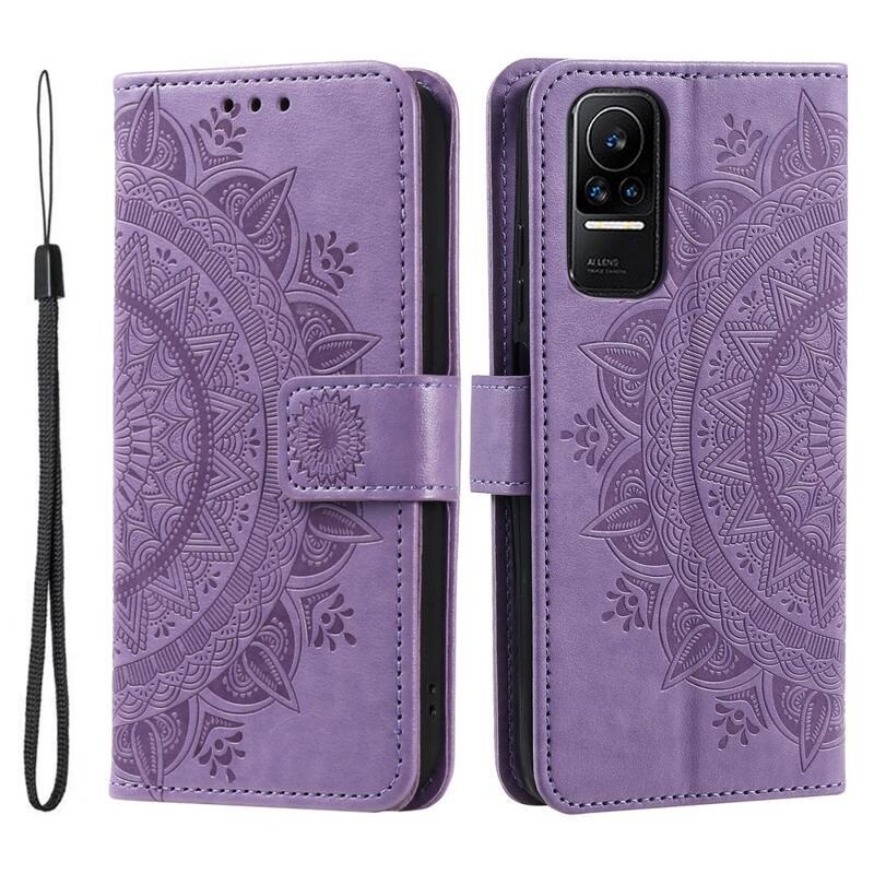 Mandala könyv tok Xiaomi 13 Lite-hoz - lila