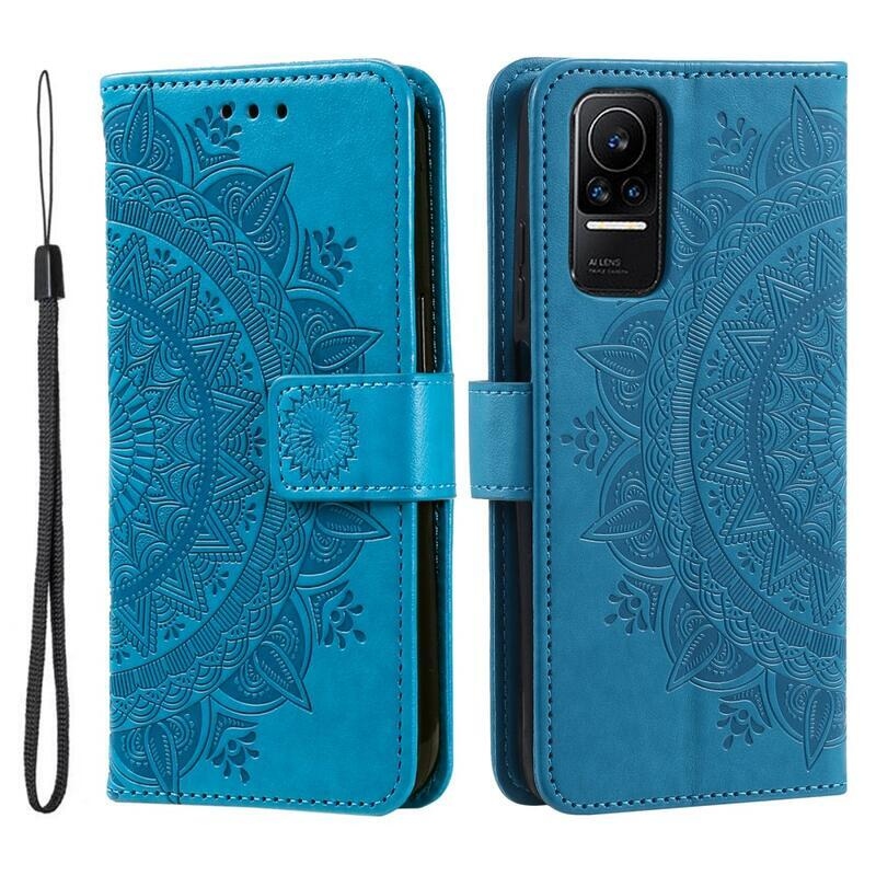 Mandala könyv tok a Xiaomi 13 Lite-hoz - kék