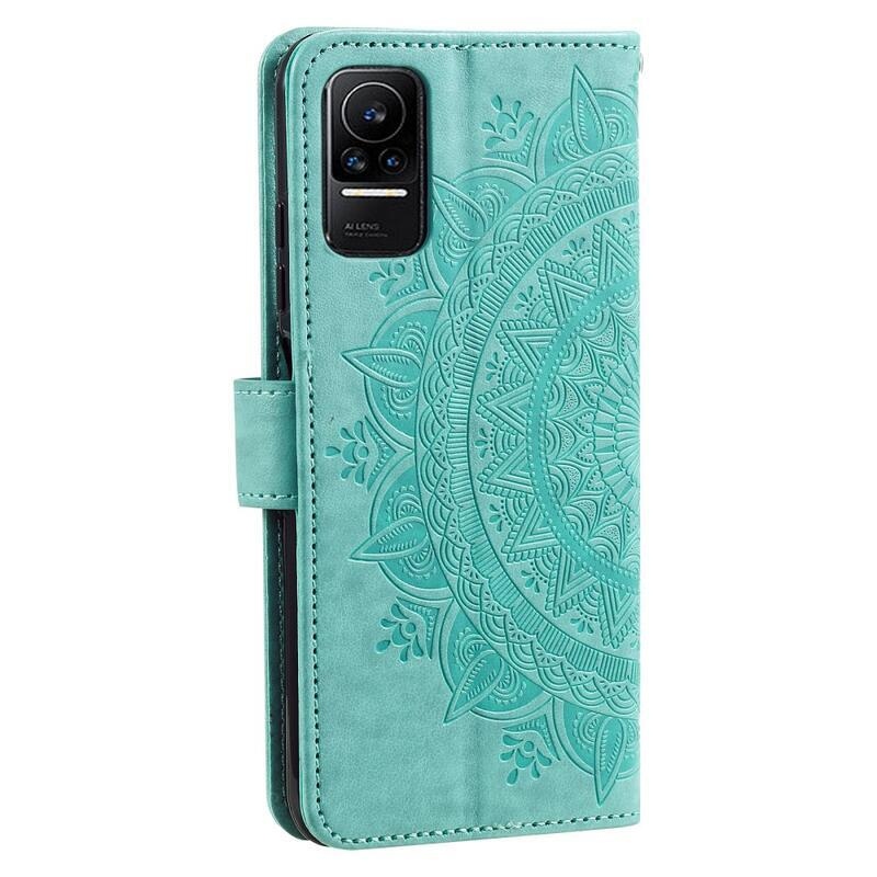 Mandala könyv tok Xiaomi 13 Lite-hoz - zöld