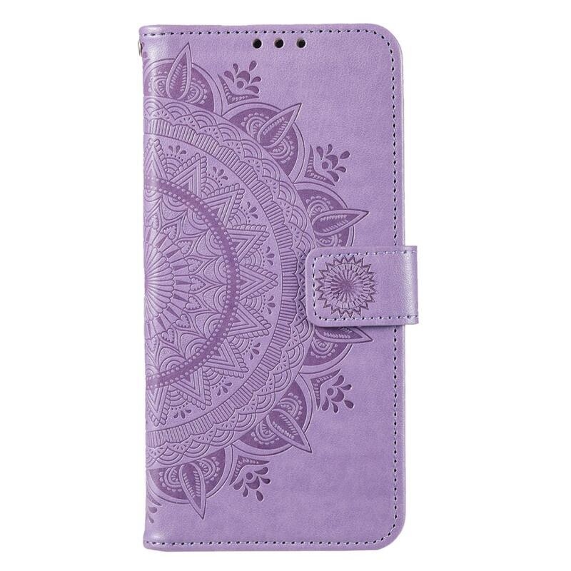 Mandala könyv tok a Xiaomi Poco F5 Pro számára - lila