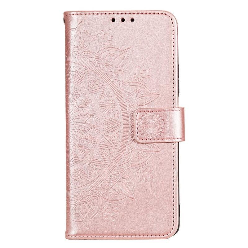 Mandala könyv tok a Xiaomi Poco F5 Pro készülékhez - rózsaarany