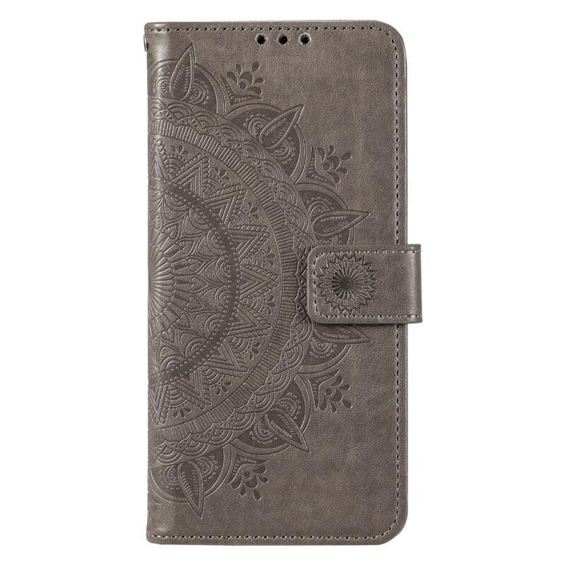 Mandala könyv tok a Xiaomi Poco F5 Pro számára - szürke