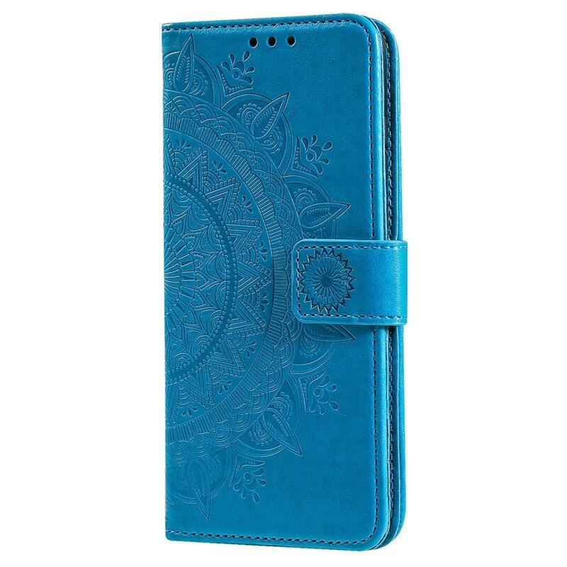 Mandala könyv tok a Xiaomi Redmi 10A-hoz - kék