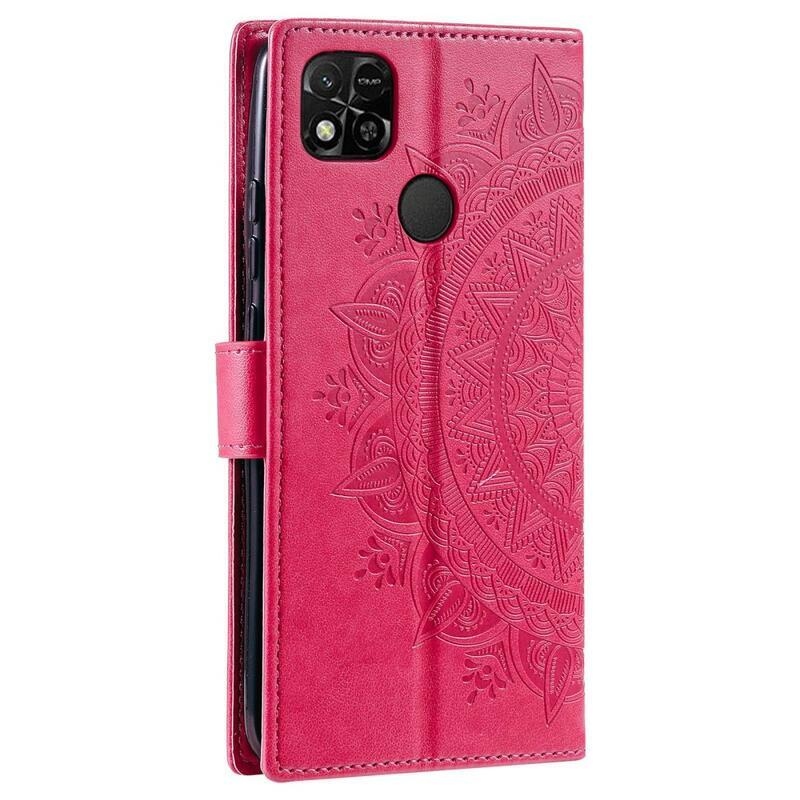 Mandala könyv tok Xiaomi Redmi 10A - rózsa