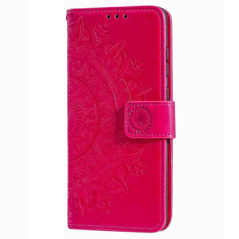 Mandala könyv tok Xiaomi Redmi 10A - rózsa