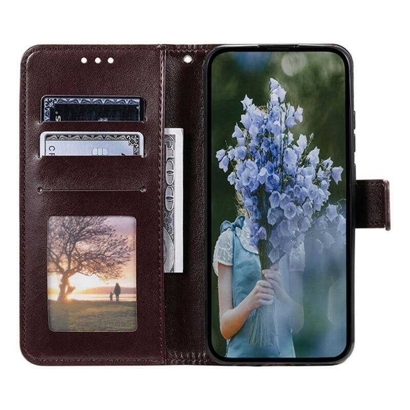 Mandala könyv tok a Xiaomi Redmi Note 12S-hez - barna