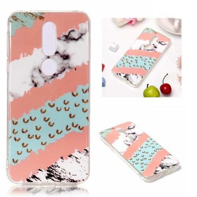 Márvány zselés tok képpel a mobiltelefonon Nokia 7.1 - minta 16