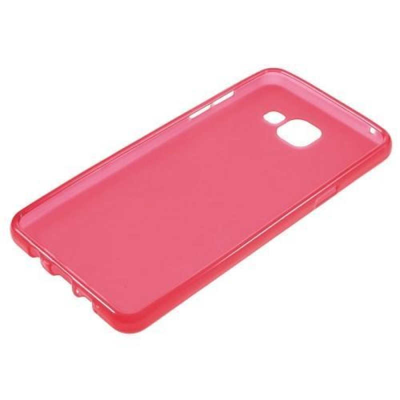 Matt zselés borító Samsung Galaxy A5 (2016) - piros