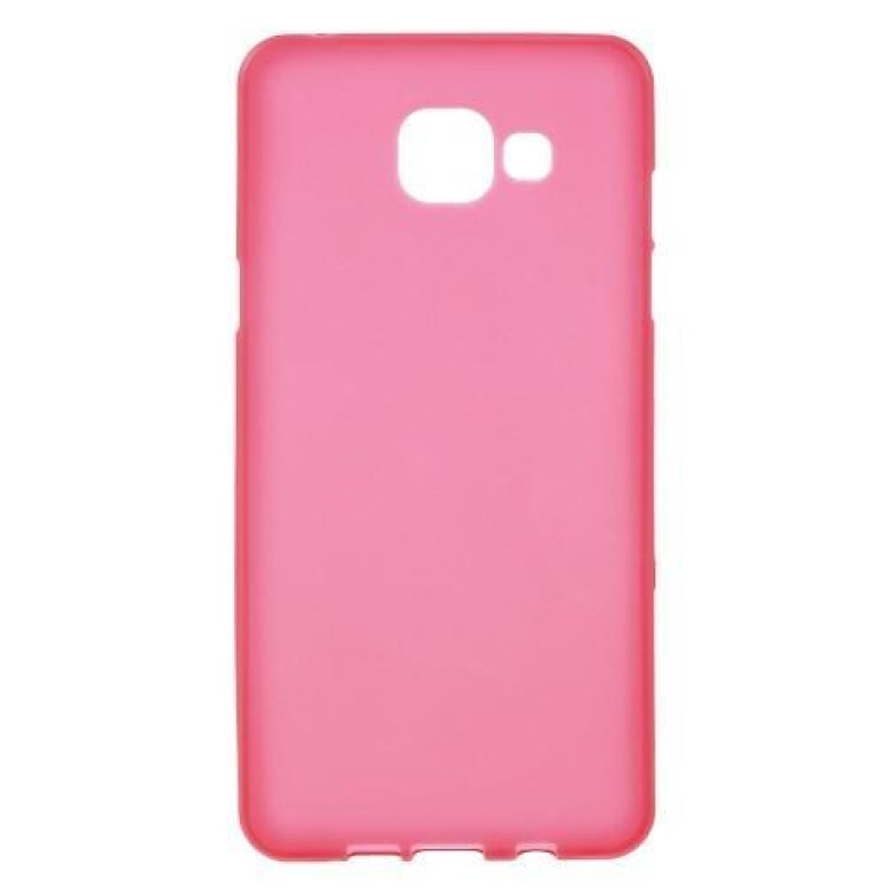 Matt zselés borító Samsung Galaxy A5 (2016) - piros