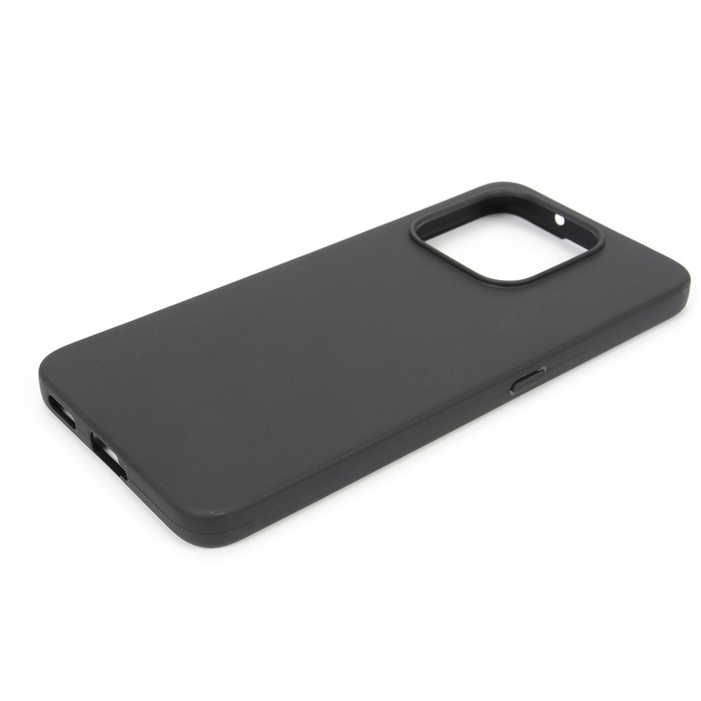 Matt zselés tok a Honor 400 Smart 5G/4G/Honor X7d készülékhez - fekete