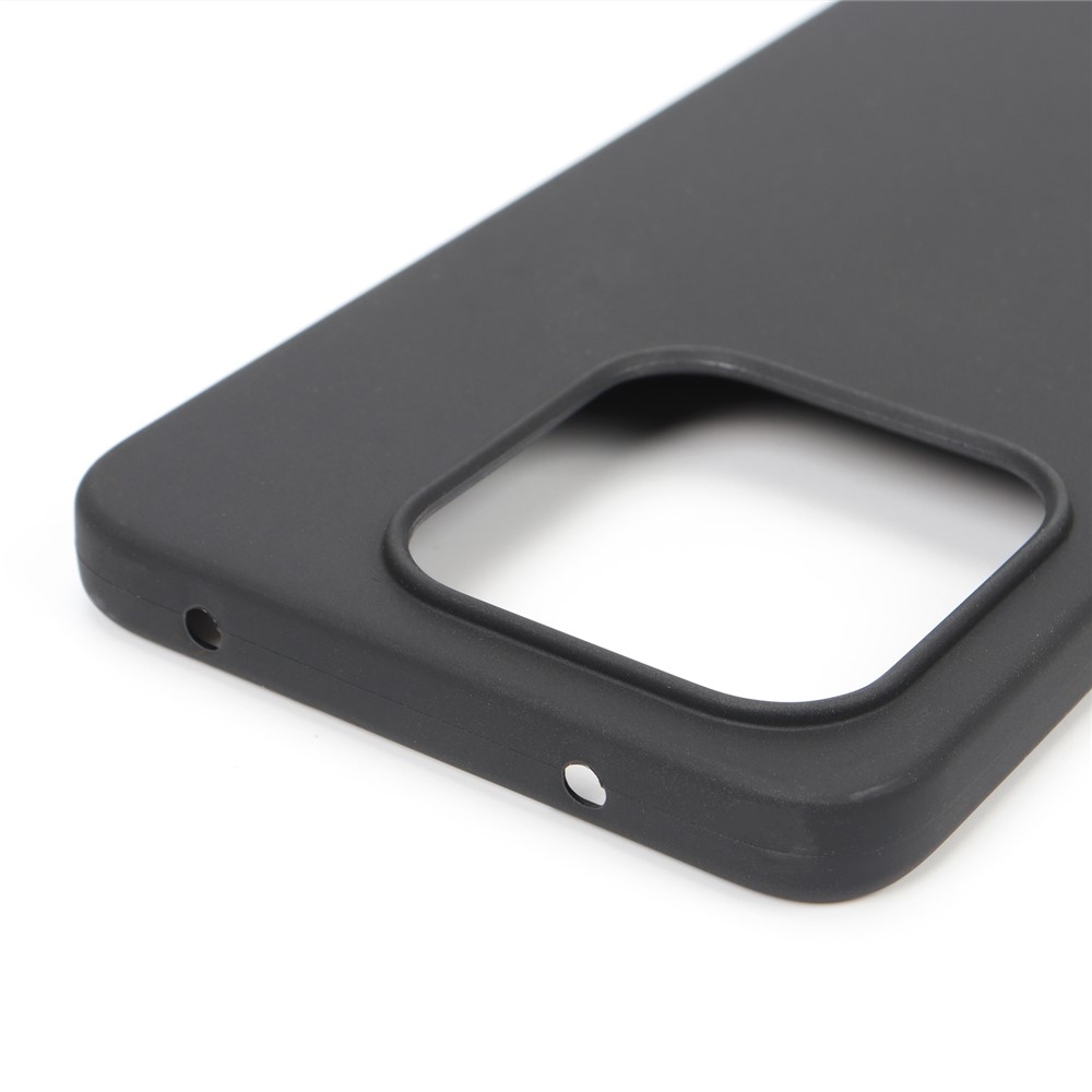 Matt zselés tok a Honor 400 Smart 5G/4G/Honor X7d készülékhez - fekete