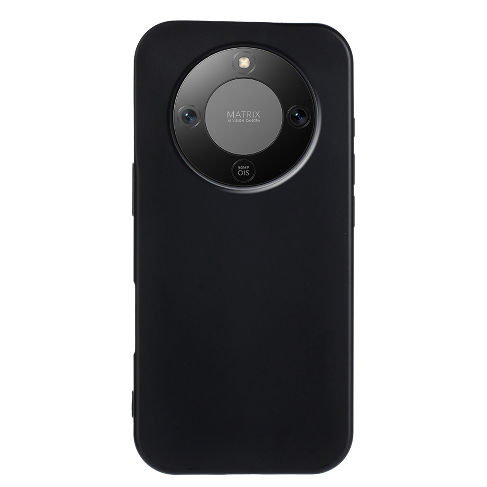 Matt zselés tok a Honor Magic 8 Lite 5G készülékhez - fekete