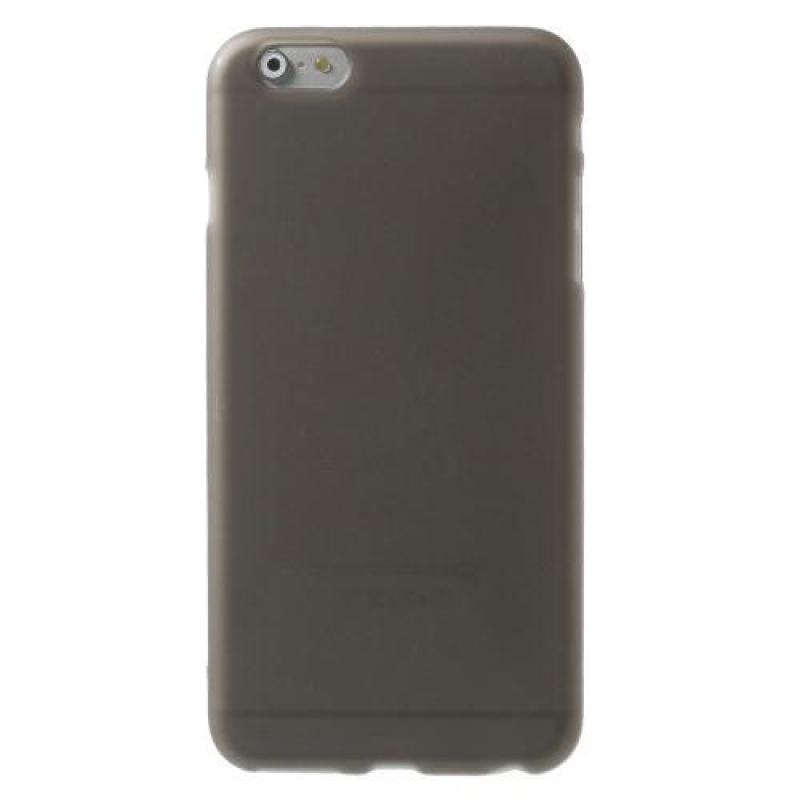 Matt zselés tok iPhone 6s Plus és 6 Plus készülékhez - szürke