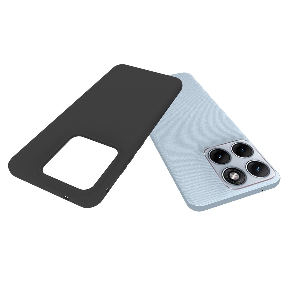 Matt zselés tok a Motorola Edge 70 Fusion 5G készülékhez - fekete