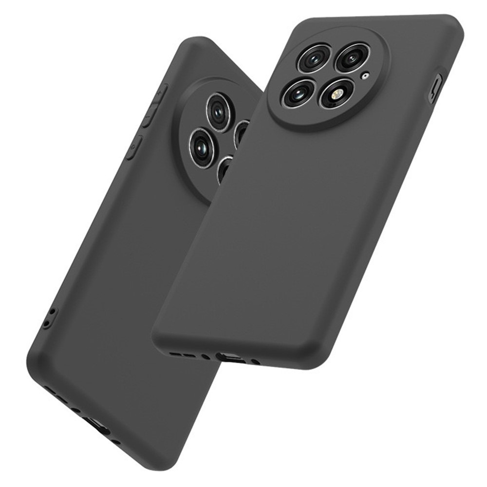 Matt zselés tok OnePlus 13-hoz - fekete