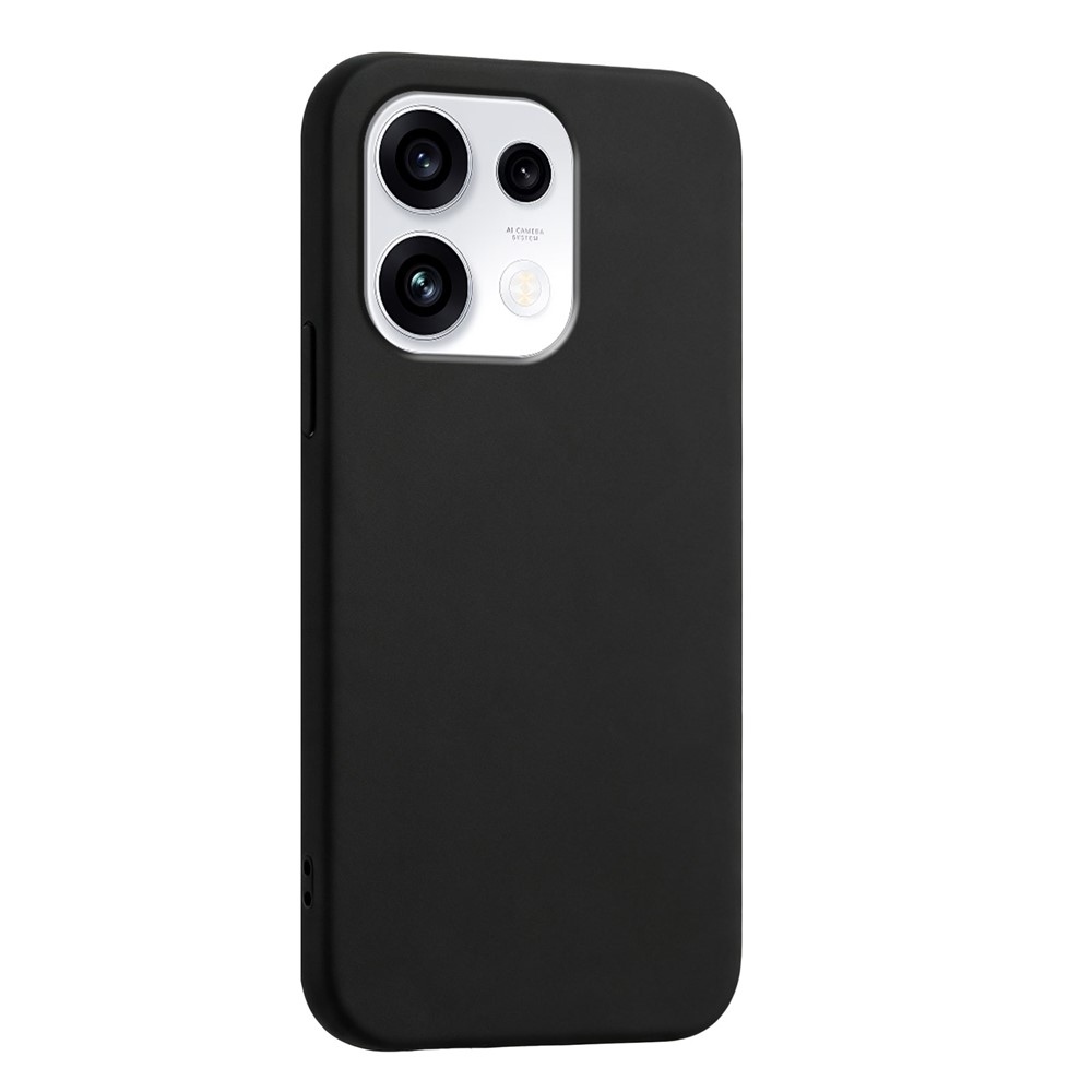 Matt gél tok az Oppo Reno 16 FS 5G mobiltelefonhoz – fekete