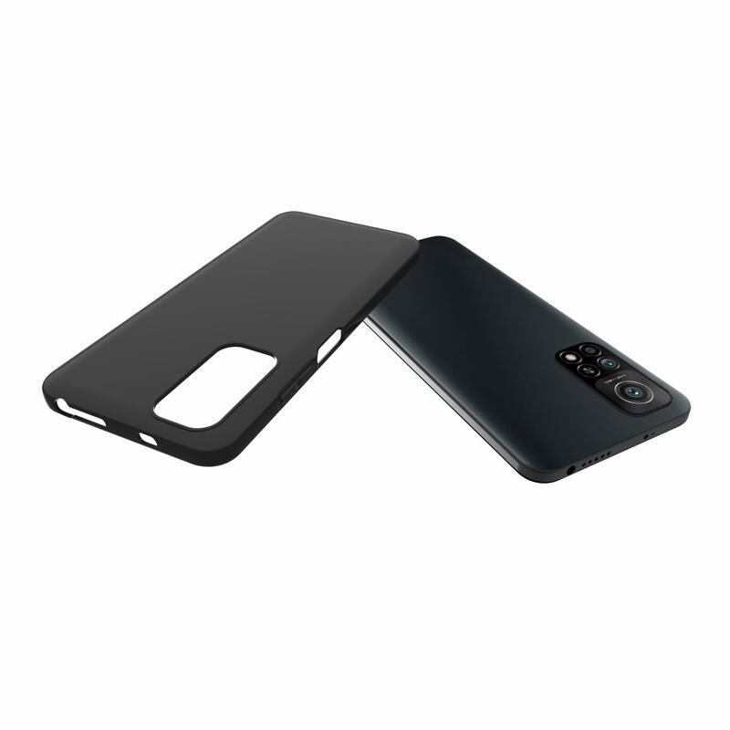 Matt zselés tok Xiaomi Redmi Note 11 4G/Note 11S 4G - fekete