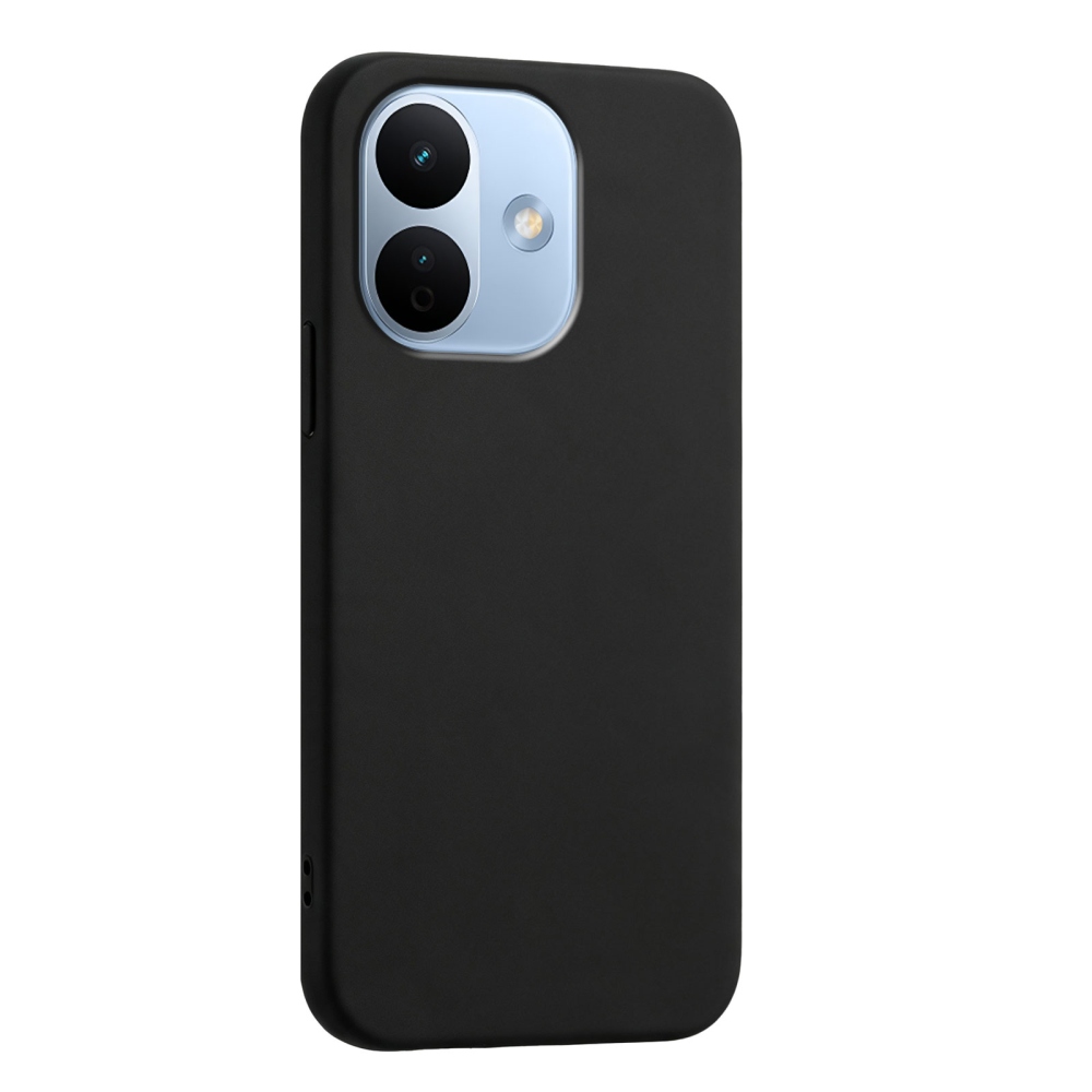 Matt gél tok a Xiaomi Redmi Note 17 Pro 5G mobiltelefonhoz – fekete