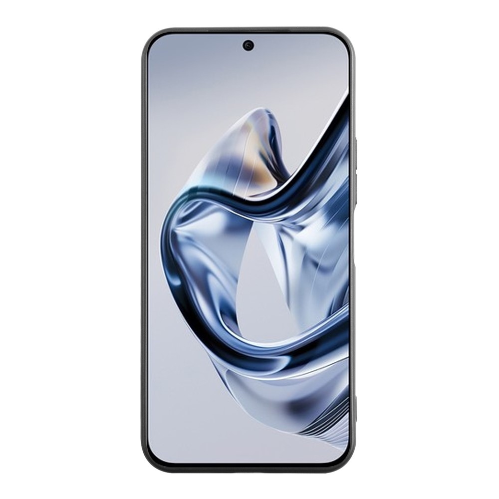 Matt zselés tok ZTE Nubia Air készülékhez - fekete