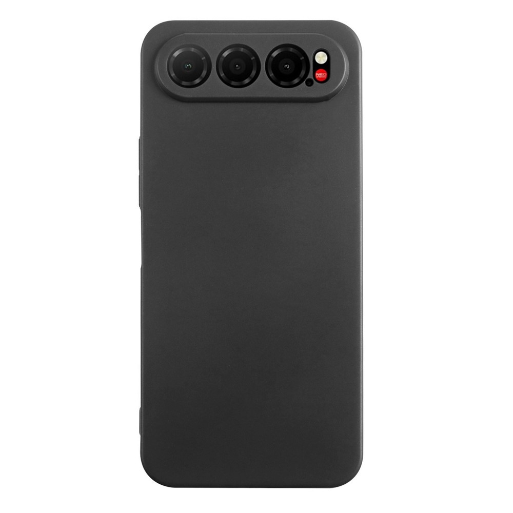 Matt zselés tok ZTE Nubia Air készülékhez - fekete