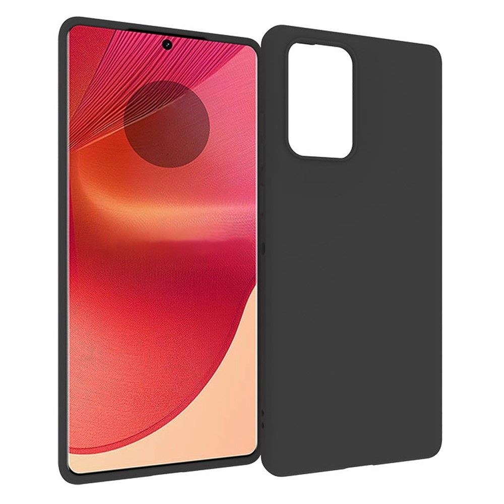 Matt zselés tok a Motorola Edge 50 Fusion 5G készülékhez - fekete