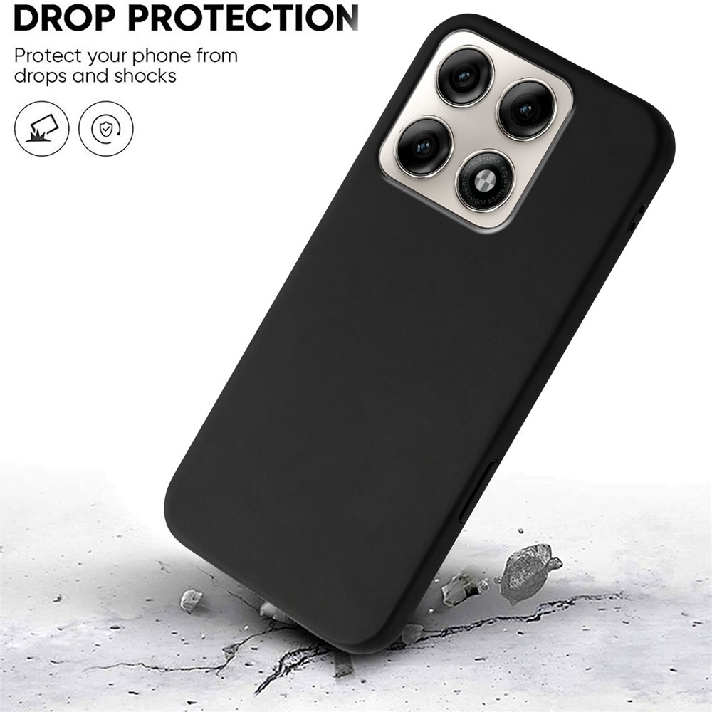 Matt gél tok a Motorola Edge 70 Pro 5G-hez – fekete