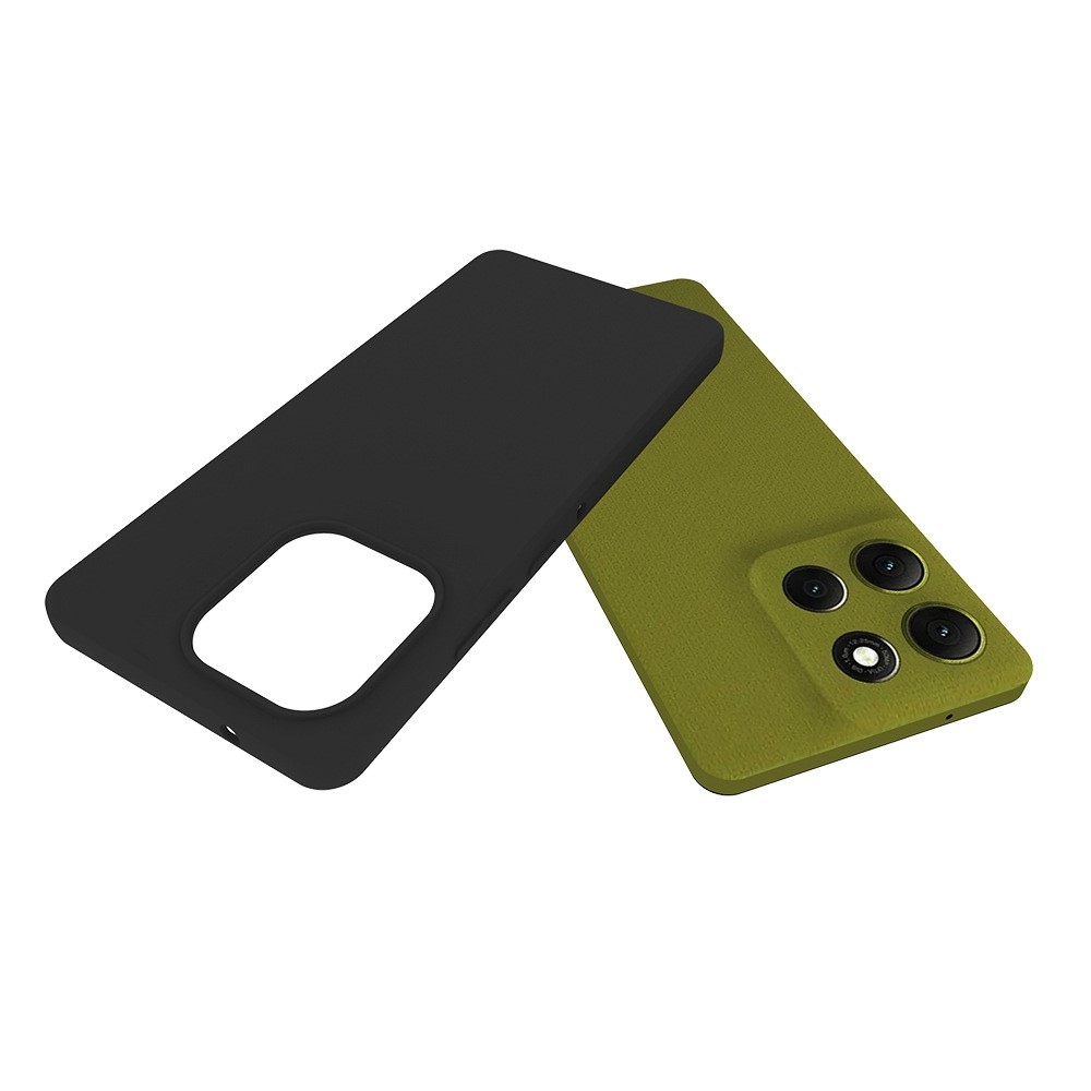 Matt gél tok a Motorola Moto G86 5G-hez – fekete