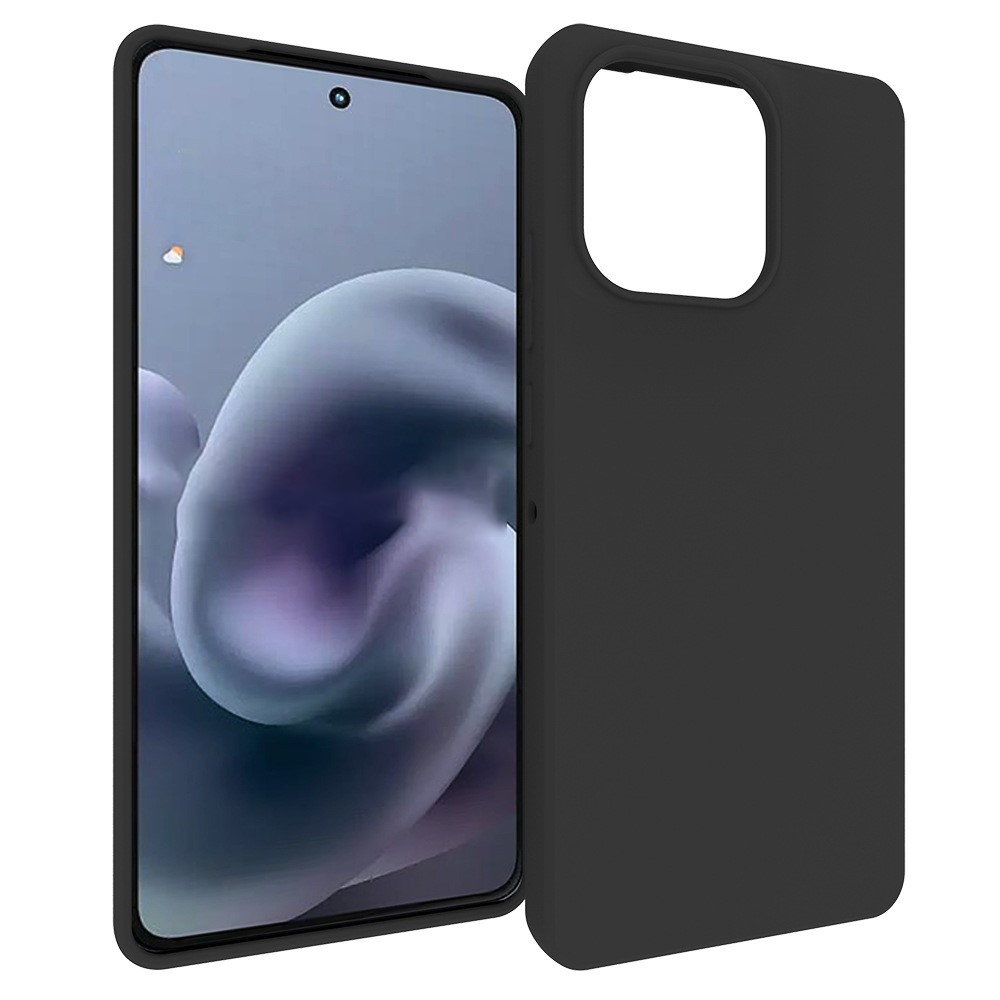 Matt gél tok a Motorola Moto G86 Power 5G-hez – fekete
