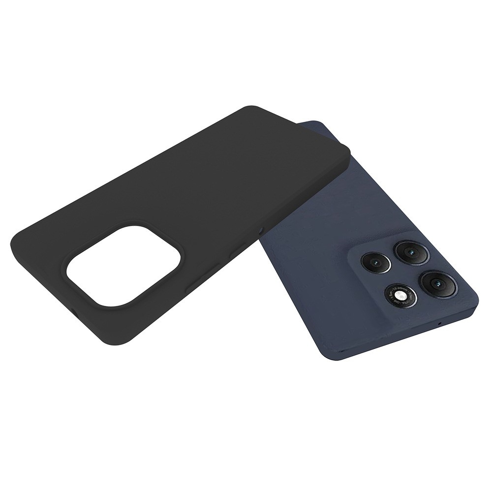 Matt gél tok a Motorola Moto G86 Power 5G-hez – fekete