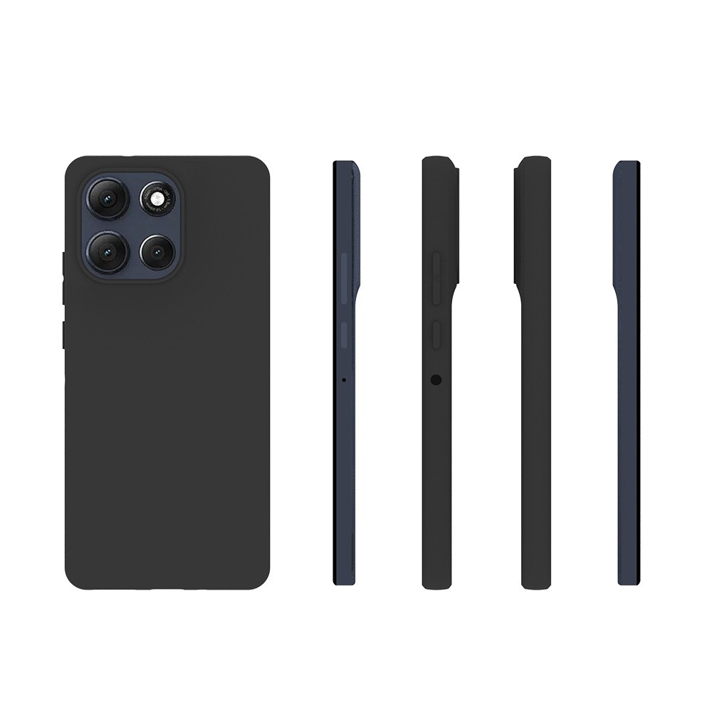 Matt gél tok a Motorola Moto G86 Power 5G-hez – fekete