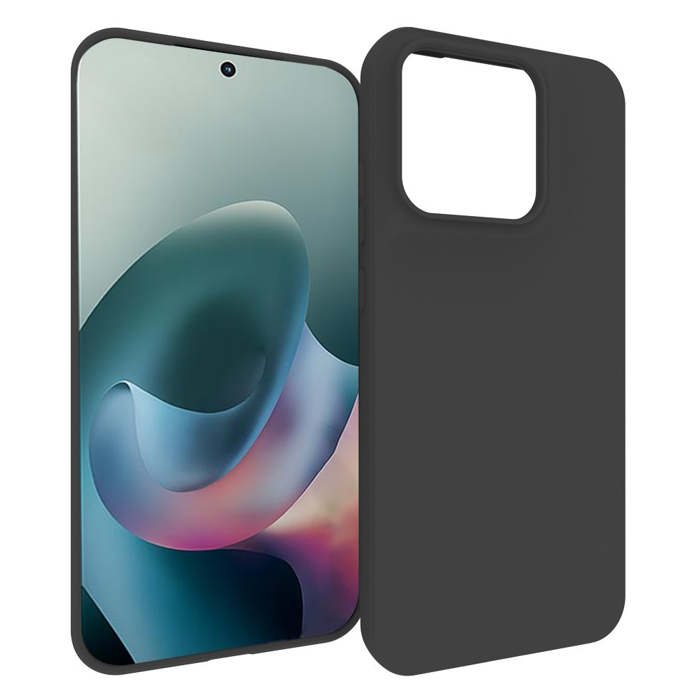 Matt gél tok a Motorola Moto G87 5G/G77 5G/G67 5G készülékekhez – fekete