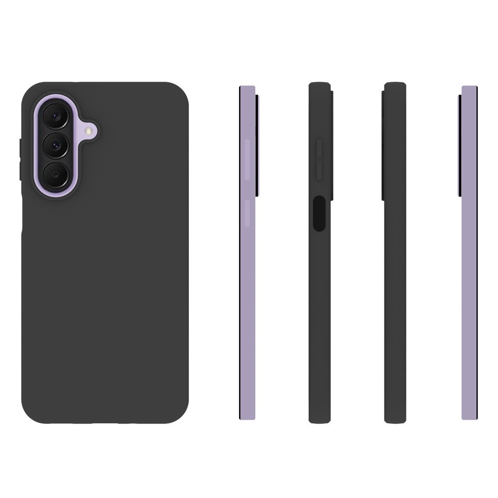 Matt zselés tok Samsung Galaxy A27 készülékhez - fekete