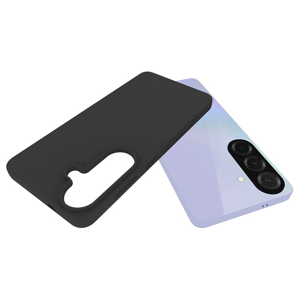 Matt zselés tok Samsung Galaxy S26/S26 Pro készülékhez - fekete