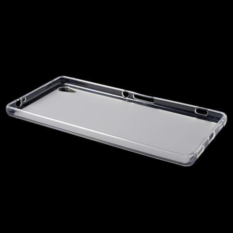 Matt zselés tok Sony Xperia XA Ultra készülékhez - átlátszó