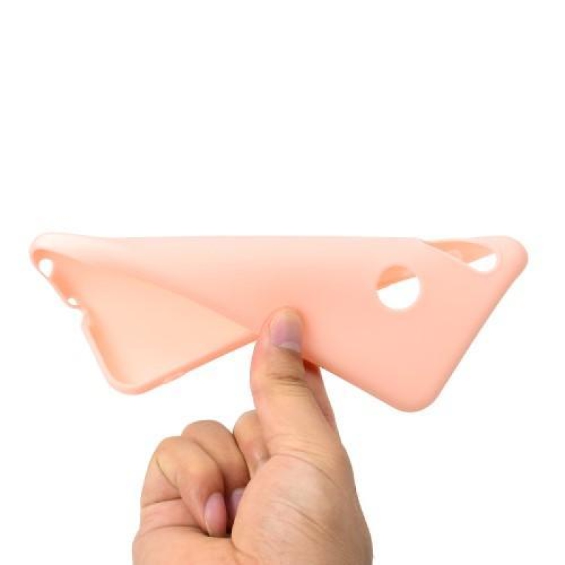 Matt szilikon tok a Honor Play-hez - rózsaszín