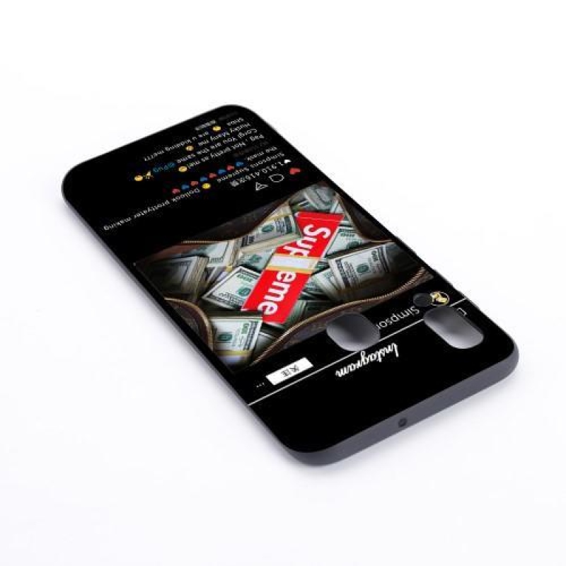 Matt zselés tok Samsung Galaxy A30 készülékhez - instagram