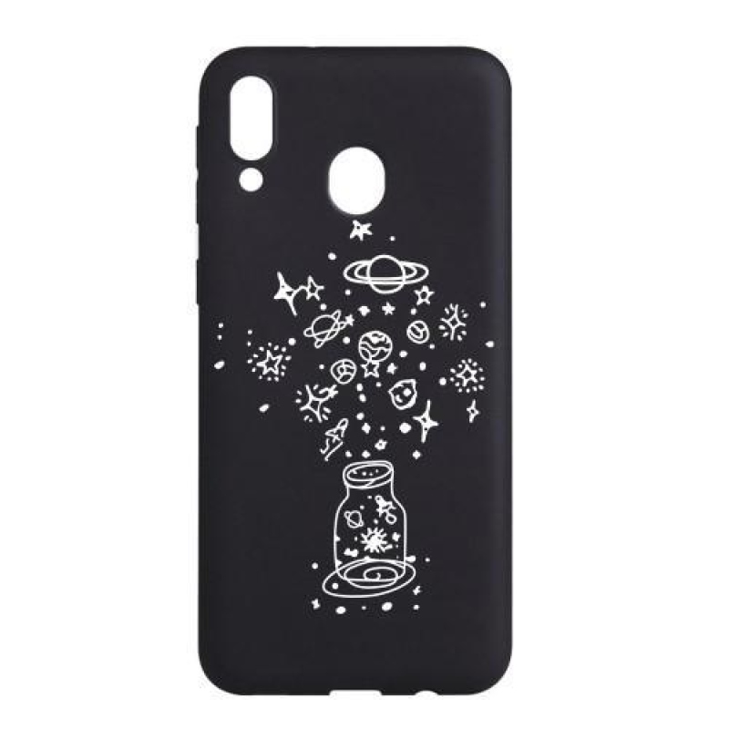 Matt zselés tok Samsung Galaxy A30-hoz - üveg kívánságok