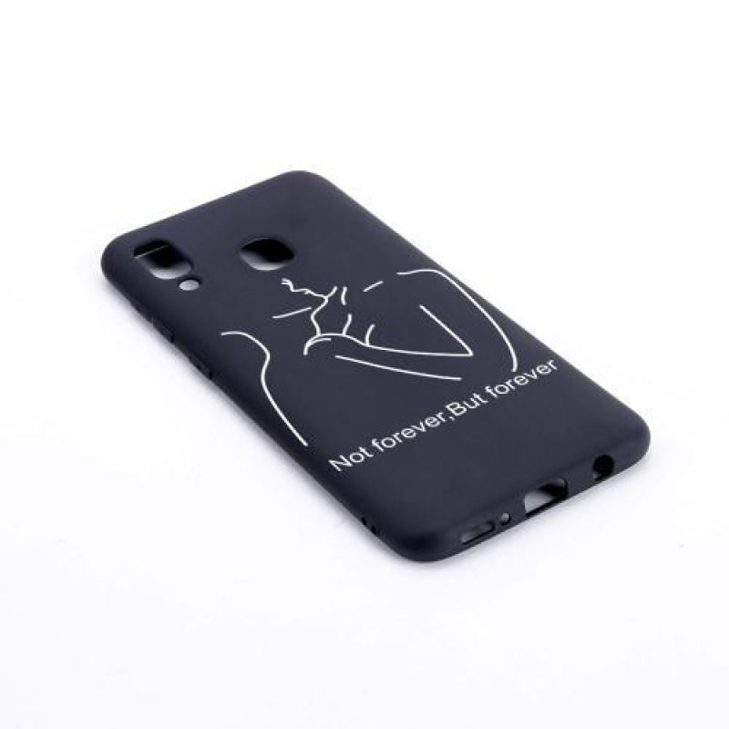 Matt zselés tok Samsung Galaxy A30-hoz - örökre