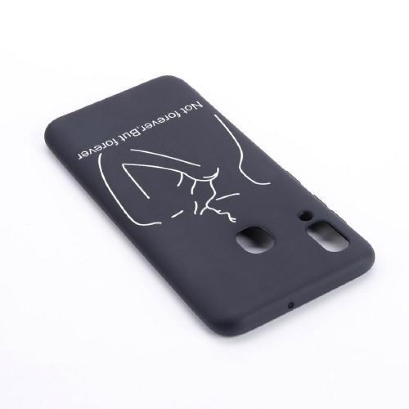 Matt zselés tok Samsung Galaxy A30-hoz - örökre