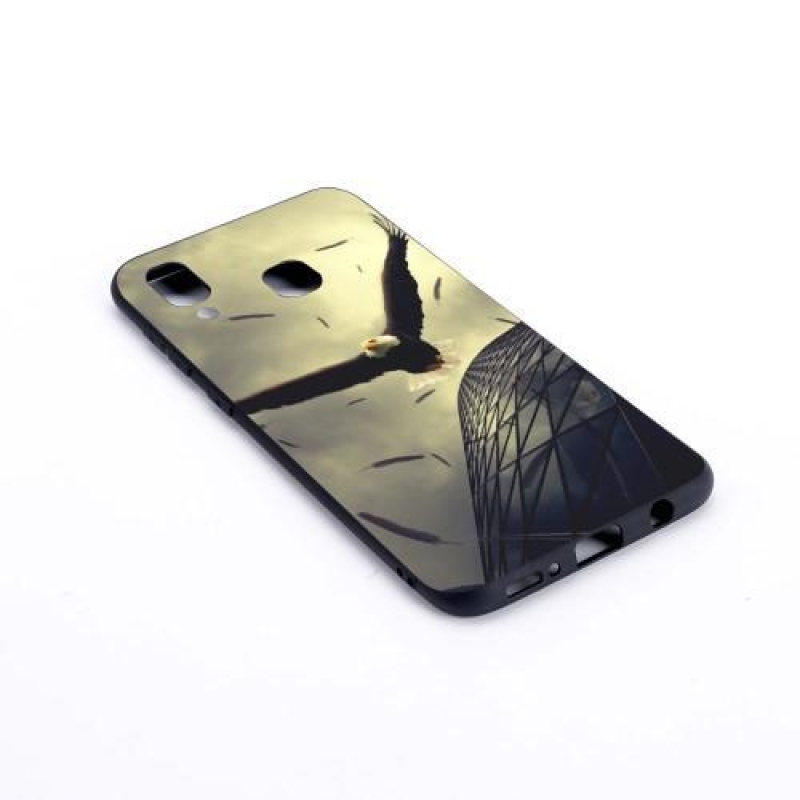 Matt zselés tok Samsung Galaxy A30-hoz - eagle