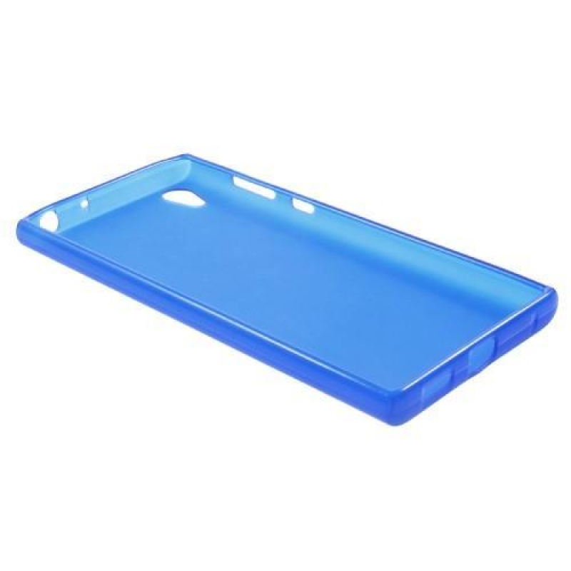 Matts zselés tok Sony Xperia L1 készülékhez - kék