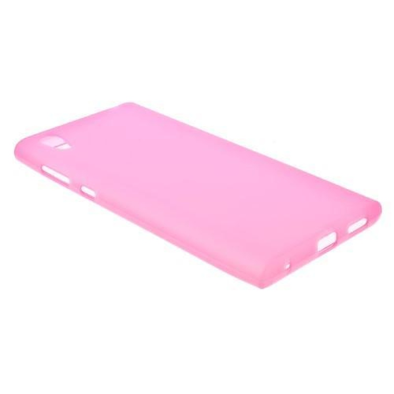 Matts zselés tok Sony Xperia L1 - rózsaszínű