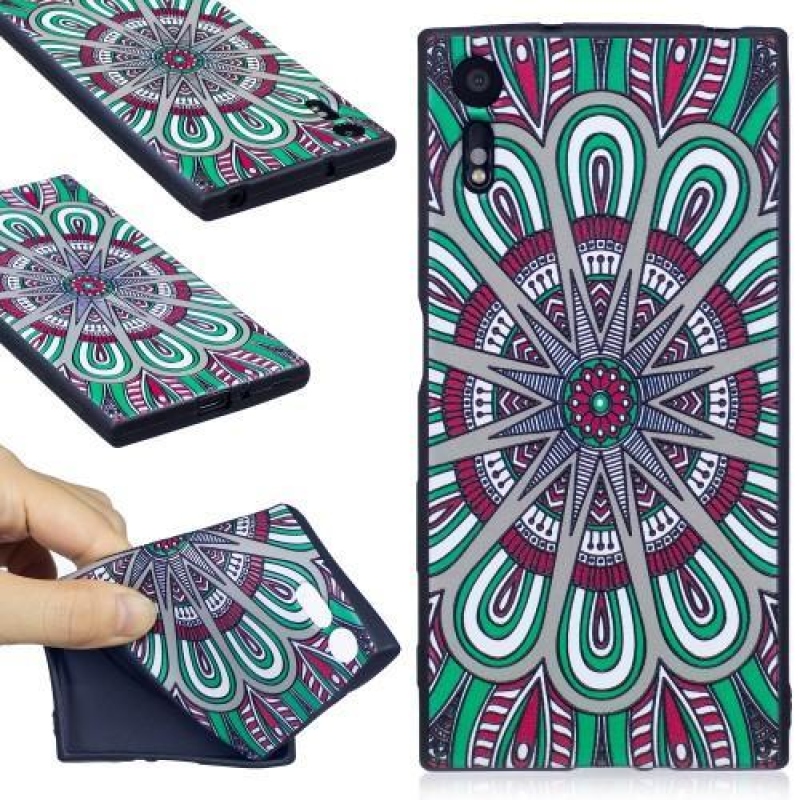 Matt zselés tok Sony Xperia XZ készülékhez - elvont