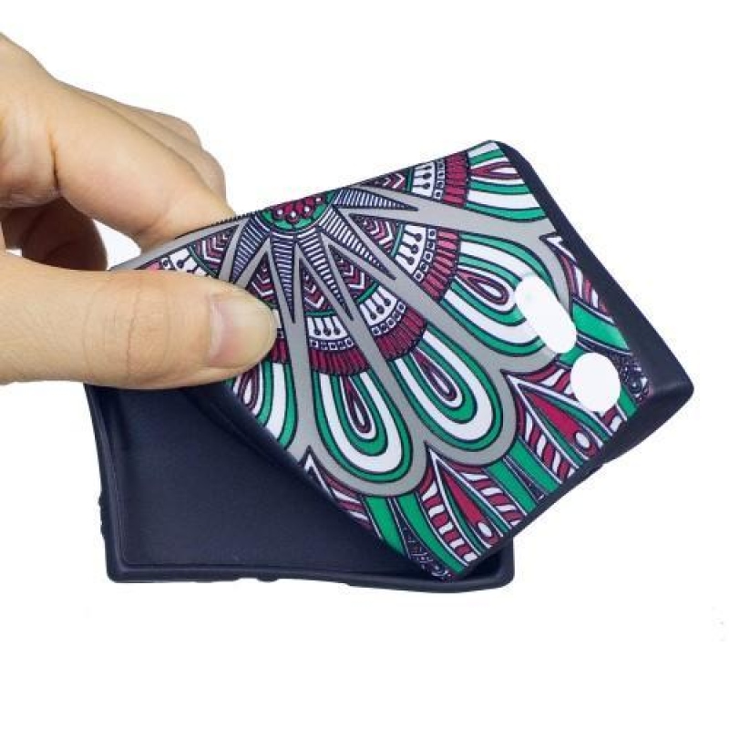 Matt zselés tok Sony Xperia XZ készülékhez - elvont