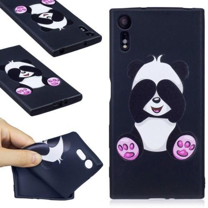 Matty zselés tok Sony Xperia XZ készülékhez - panda