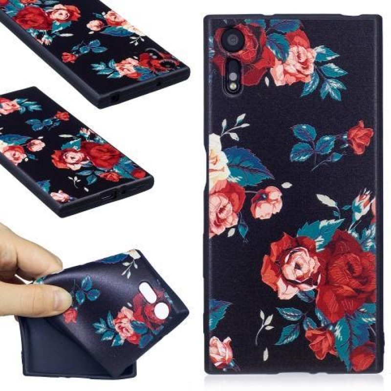 Matty zselés tok Sony Xperia XZ készülékhez - rózsaszínű