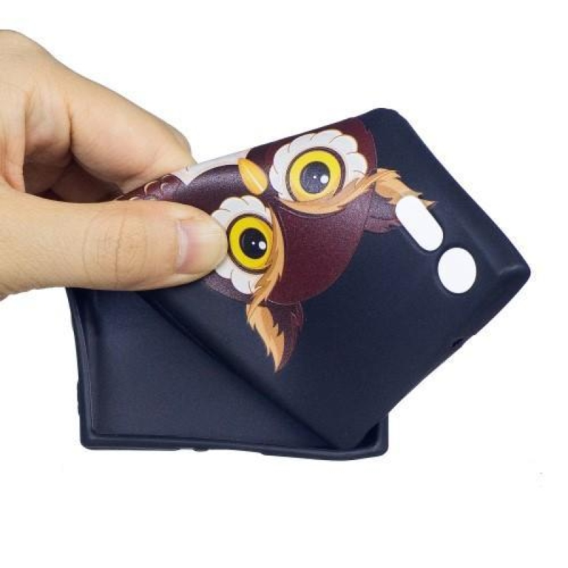 Matty zselés tok Sony Xperia XZ készülékhez - bagoly