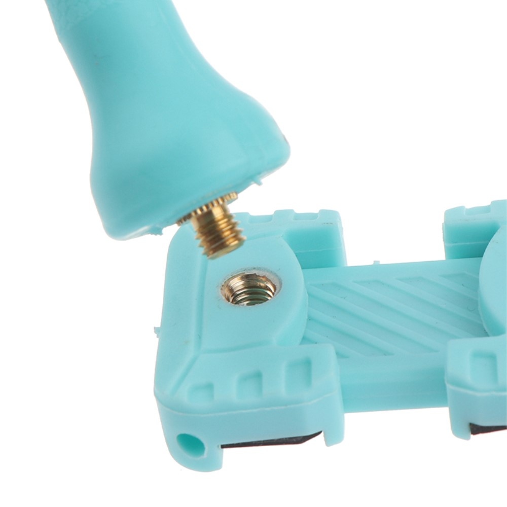 Univerzális forgó tartó tapadókorongokkal 6-os mobiltelefonokhoz - kék színű