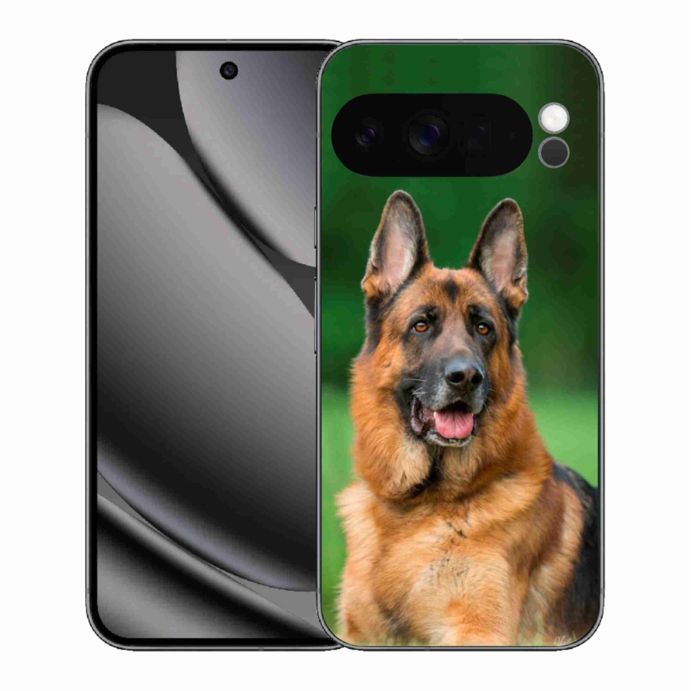 Zselés borítás mmCase a Google Pixel 10 Pro XL-hez - Német juhászkutya